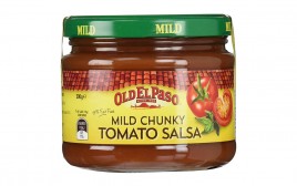 Old El Paso Mild Chunky Tomato Salsa  Glass Jar  300 grams